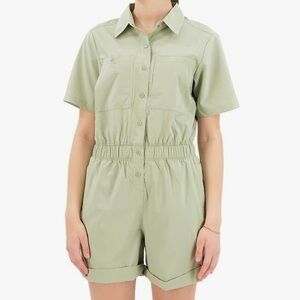 Columbia Green Lightweight‎ Shorts Romper XXL